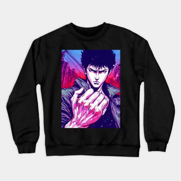 Manga and Anime Inspired Art: Exclusive Designs Crewneck Sweatshirt by insaneLEDP